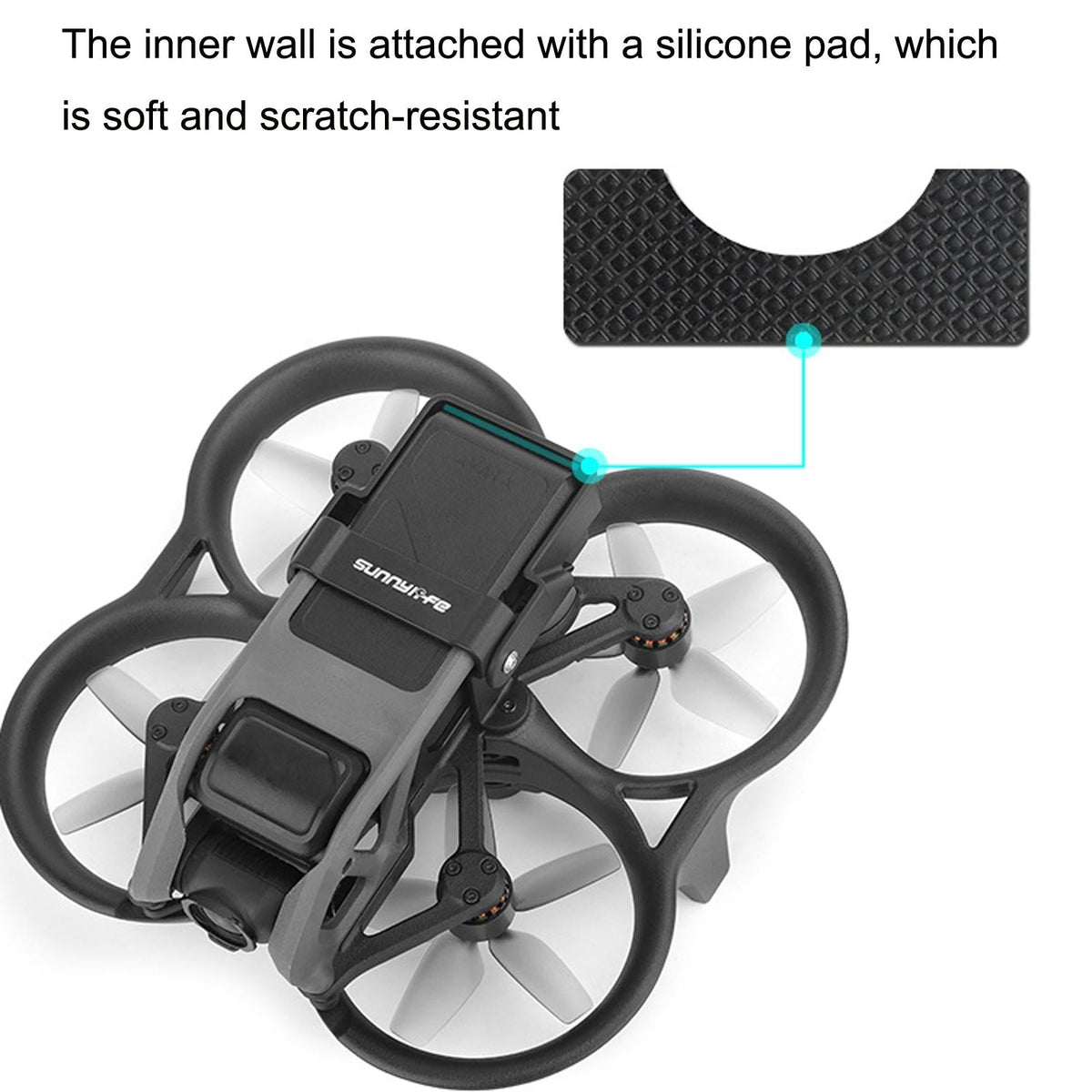 Secure Folding Buckle For Dji Avata Battery - Anti-Release & Anti-Loose-1915196834192691205