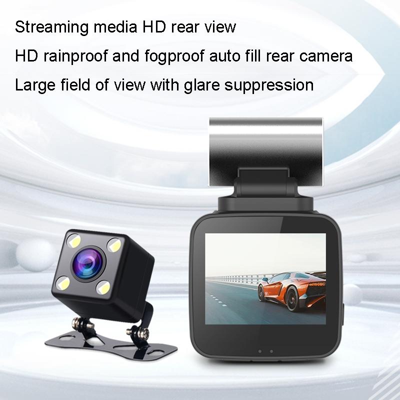 Hd Dual Lens Night Vision Driving Recorder - Hidden Design-1915198013383512066
