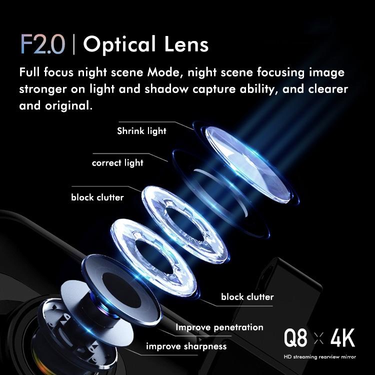 Large Screen Car Recorder With Dual Recording And Night Vision-1915197877714554881