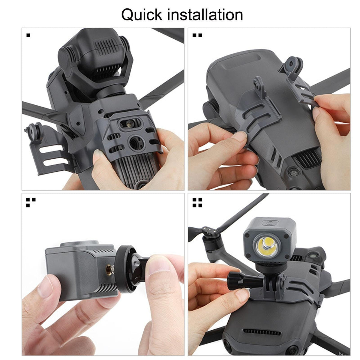 Camera Mount For Mavic 3 Pro / Classic & Insta360 X3-1915198353382182921