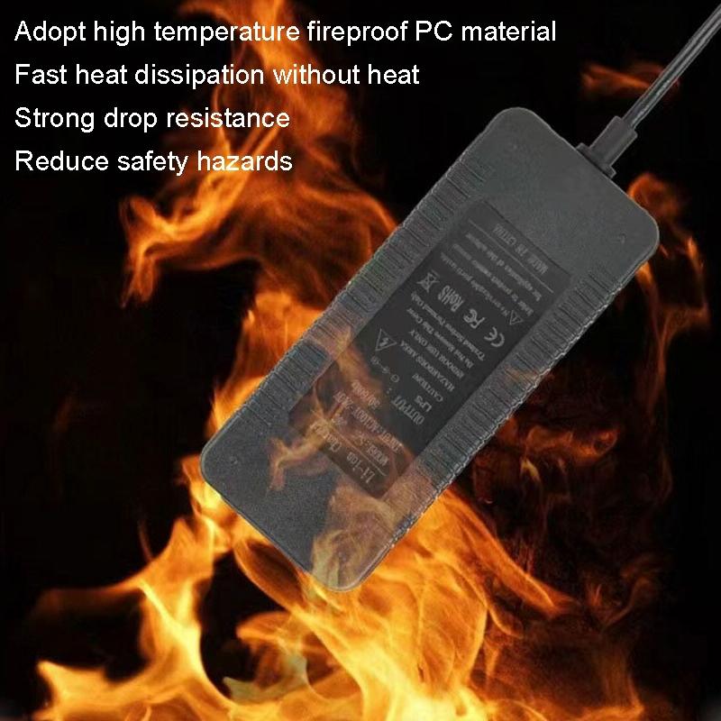 Smart 42V 2A T-Head Charger For 36V Lithium Scooter Battery-1964932293600612355