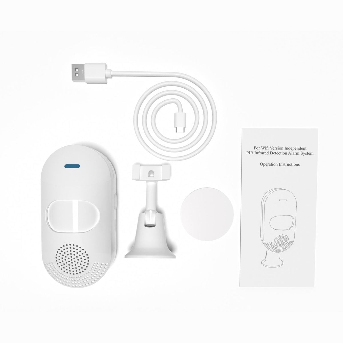 Smart Wifi Motion Sensor Alarm With Tuya App Control-1915197240205512705