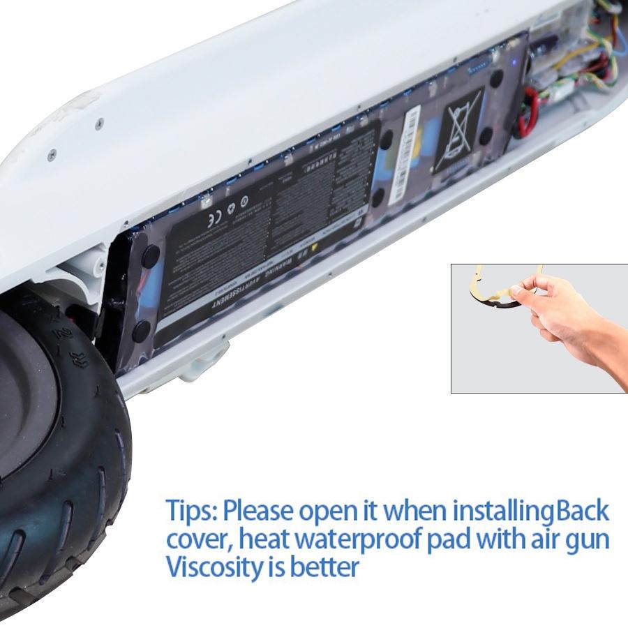 Waterproof Foot Pad For Xiaomi M365 1S Electric Scooter - Black-1964932229318709252