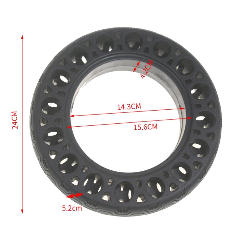 10-Inch Solid Run-Flat Tire For Segway G30 Max - F20 / F30 / F40 - 60 / 70-6.5 Hollow-1964932259916156929