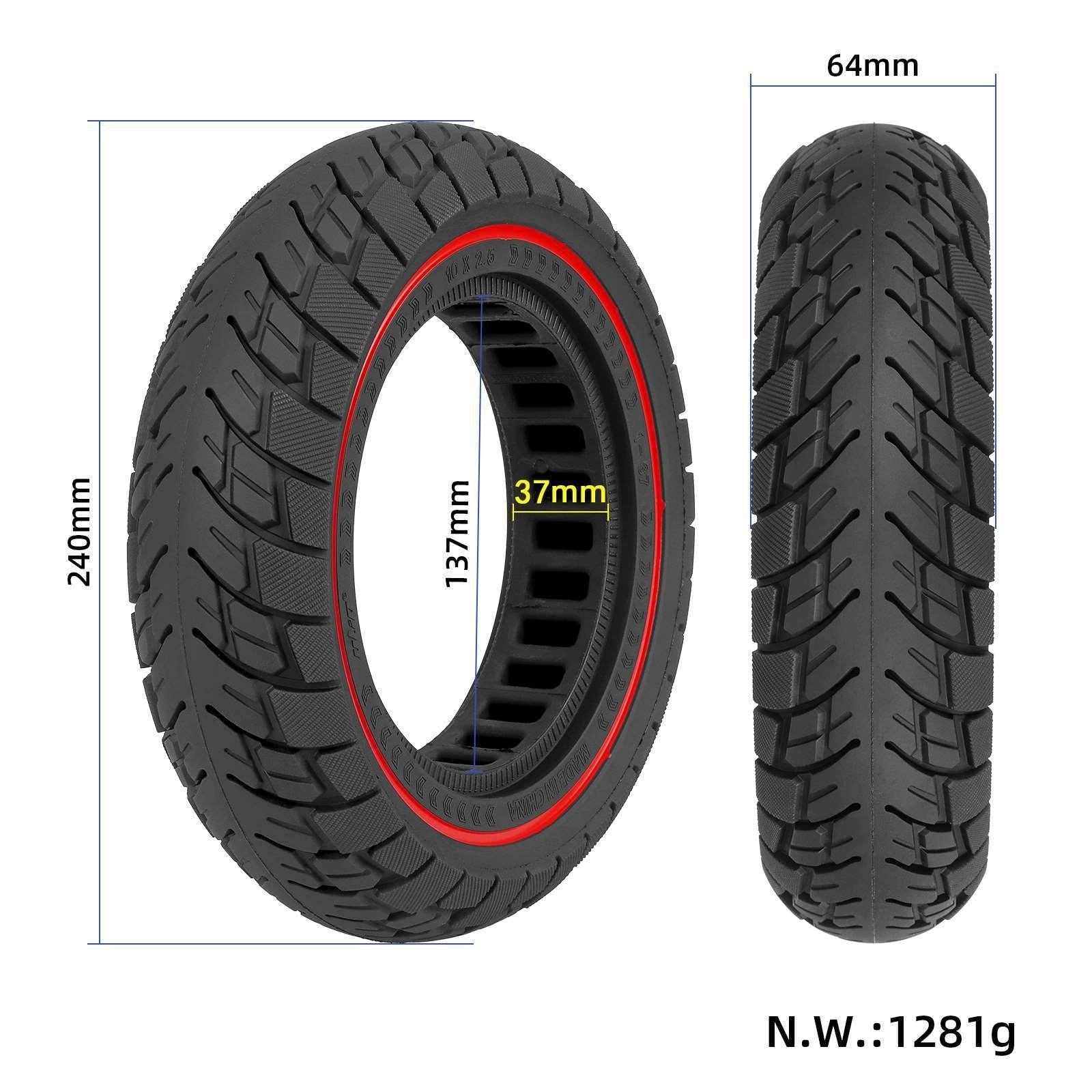 10 Electric Scooter With Non-Slip Solid Tyre For Off-Road Adventures-1915198057566310402