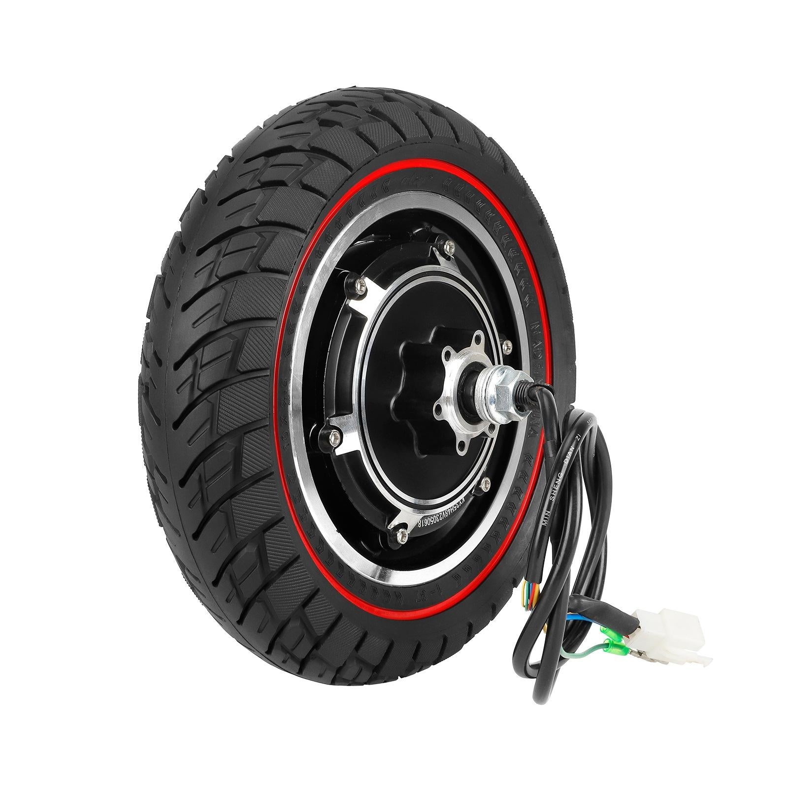 10 Electric Scooter With Non-Slip Solid Tyre For Off-Road Adventures-1964932324068036613