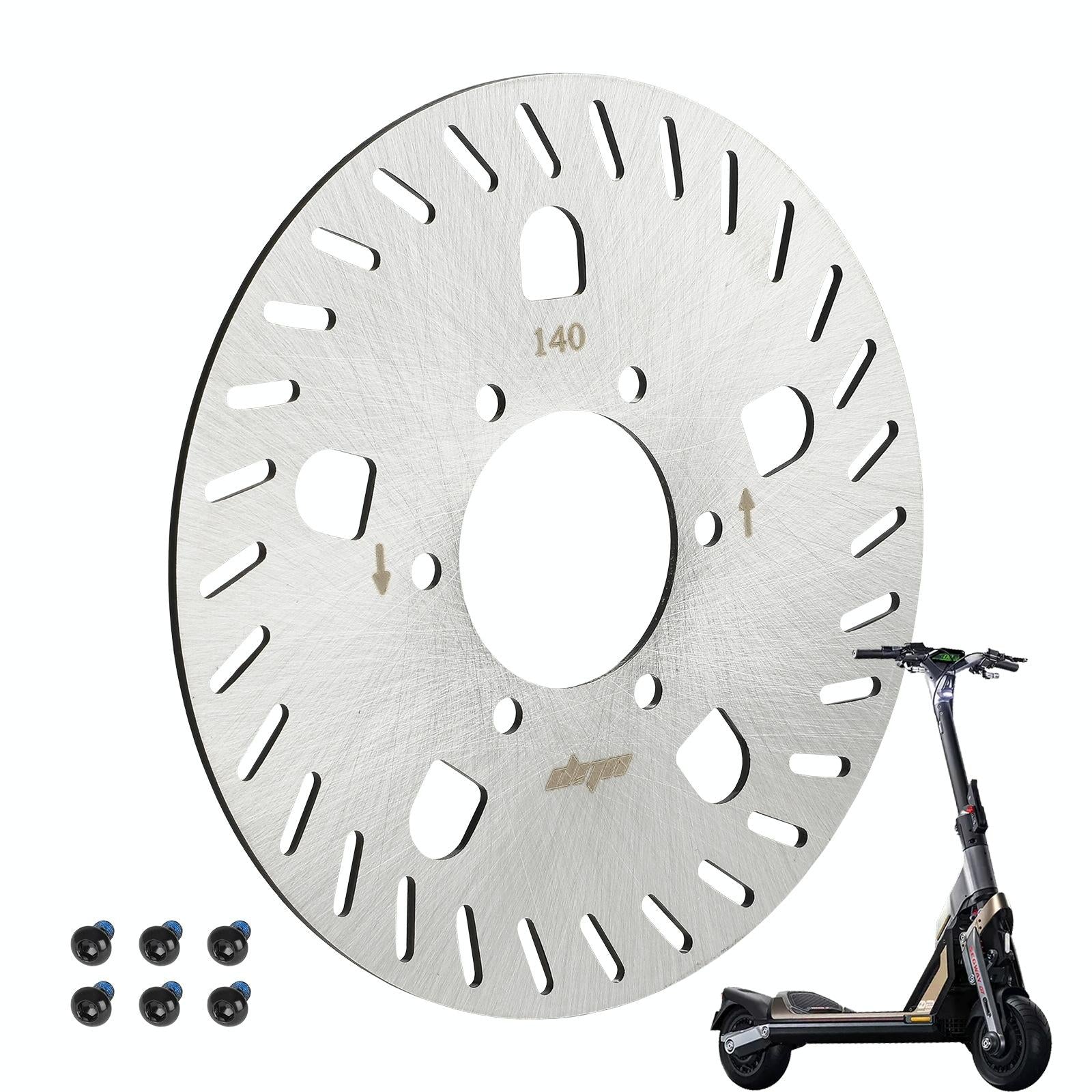 140Mm 6-Hole Disc Brake For Xiaomi Ninebot Electric Scooter Gt1 / Gt2-1964932270108315653