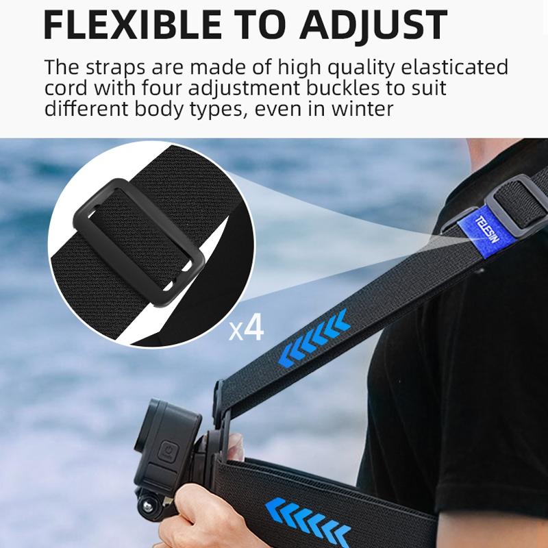Action Camera Chest Strap Mount Belt-1915198220846370821