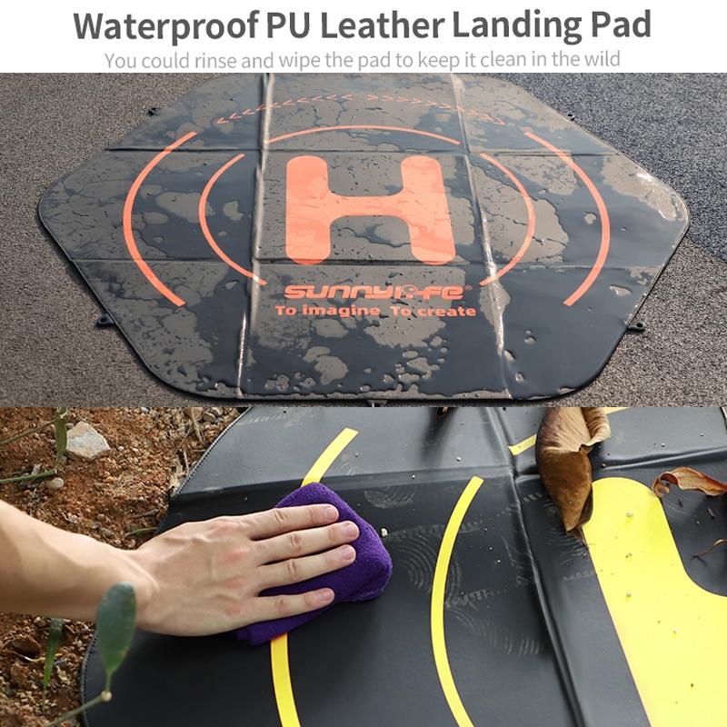 Double-Sided Folding Drone Apron With Ground Spikes-1915197236883623944