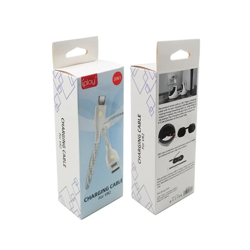 Psvr2 Type C Charging Cable And Glasses Cover Set With Tie-1915196848415576068