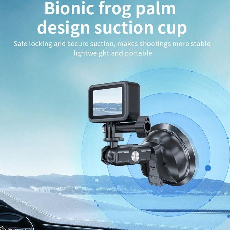 Adjustable 360 Degree Suction Cup For Car Action Cameras-1915197521488121863