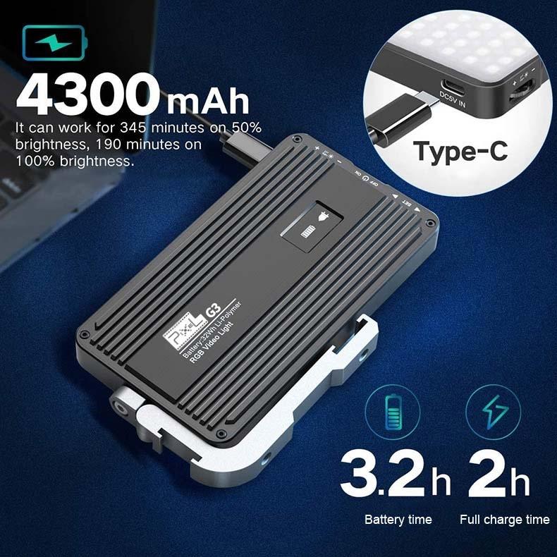 Portable Pixel G3 Rgb Fill Light For Handheld Photography - Dimmable Desktop Mini Pocket Lamp-1915196836298231815