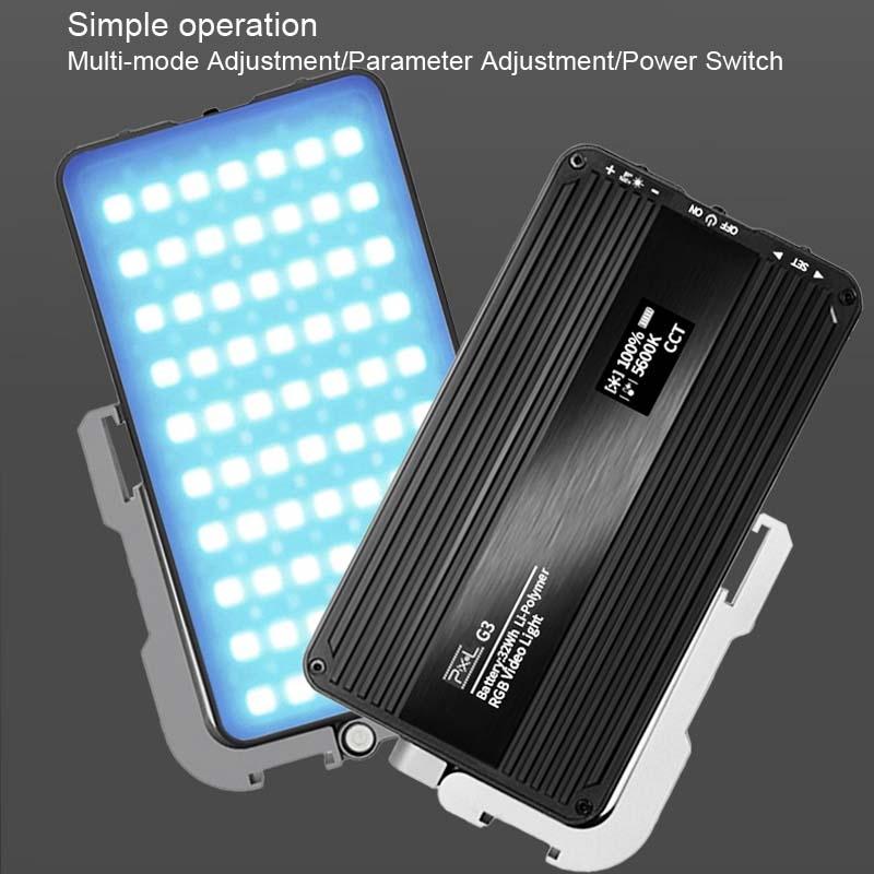 Portable Pixel G3 Rgb Fill Light For Handheld Photography - Dimmable Desktop Mini Pocket Lamp-1915196836298231816