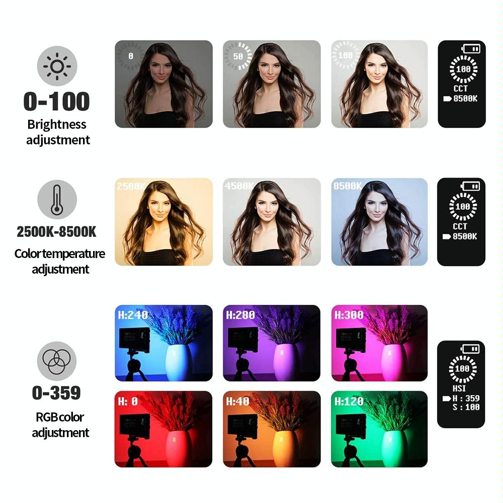 Mini Rgb Fill Light Set For Pixel G1S Camera-1915197142830551046