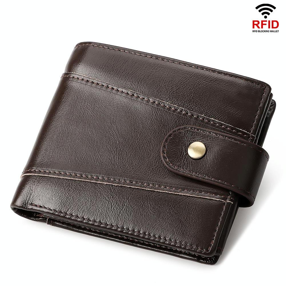 Men Multi-Card Anti-Magnetic Wallet - Compact Design-1915196855675916296