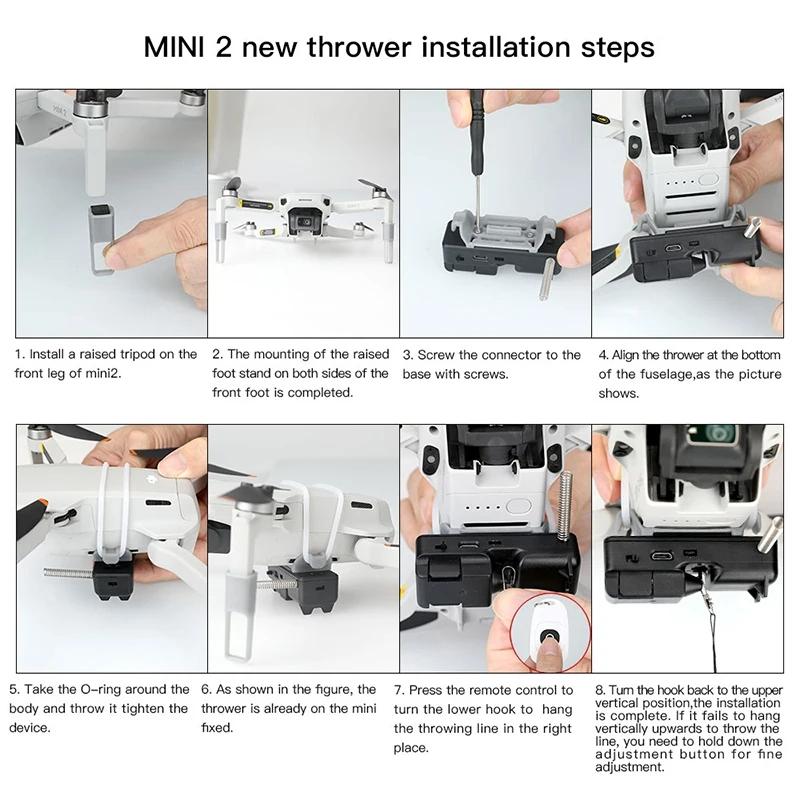 Mini 2 Drone Transport Thrower - Drop Device-1922443389060648965