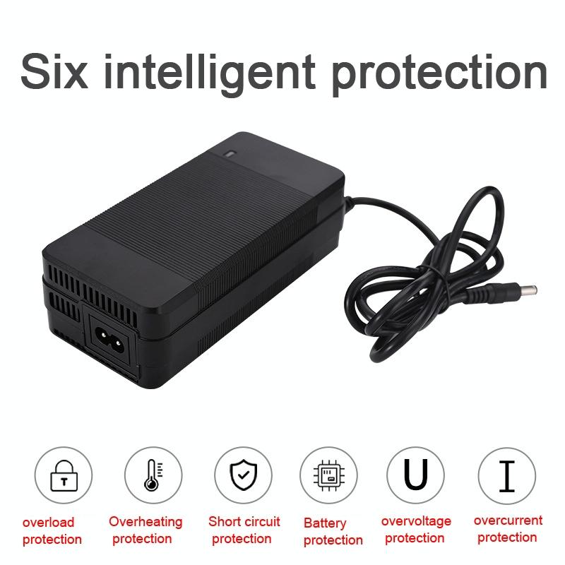 Electric Scooter Charger For 36V Lithium Battery - 42V 4A Fan Type-1964932290509410306