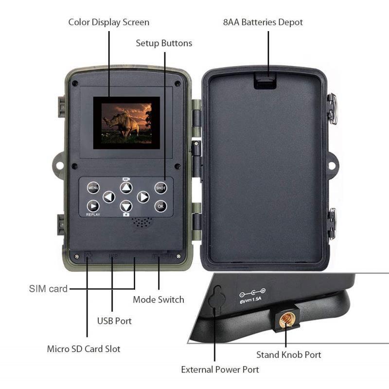 Outdoor Hunting Camera With Infrared Night Vision - 2.7K Resolution-1915198347195584513
