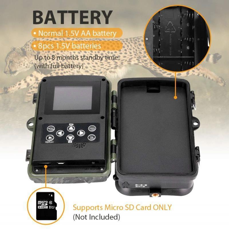 Outdoor Hunting Camera With Infrared Night Vision - 2.7K Resolution-1915198347195584516