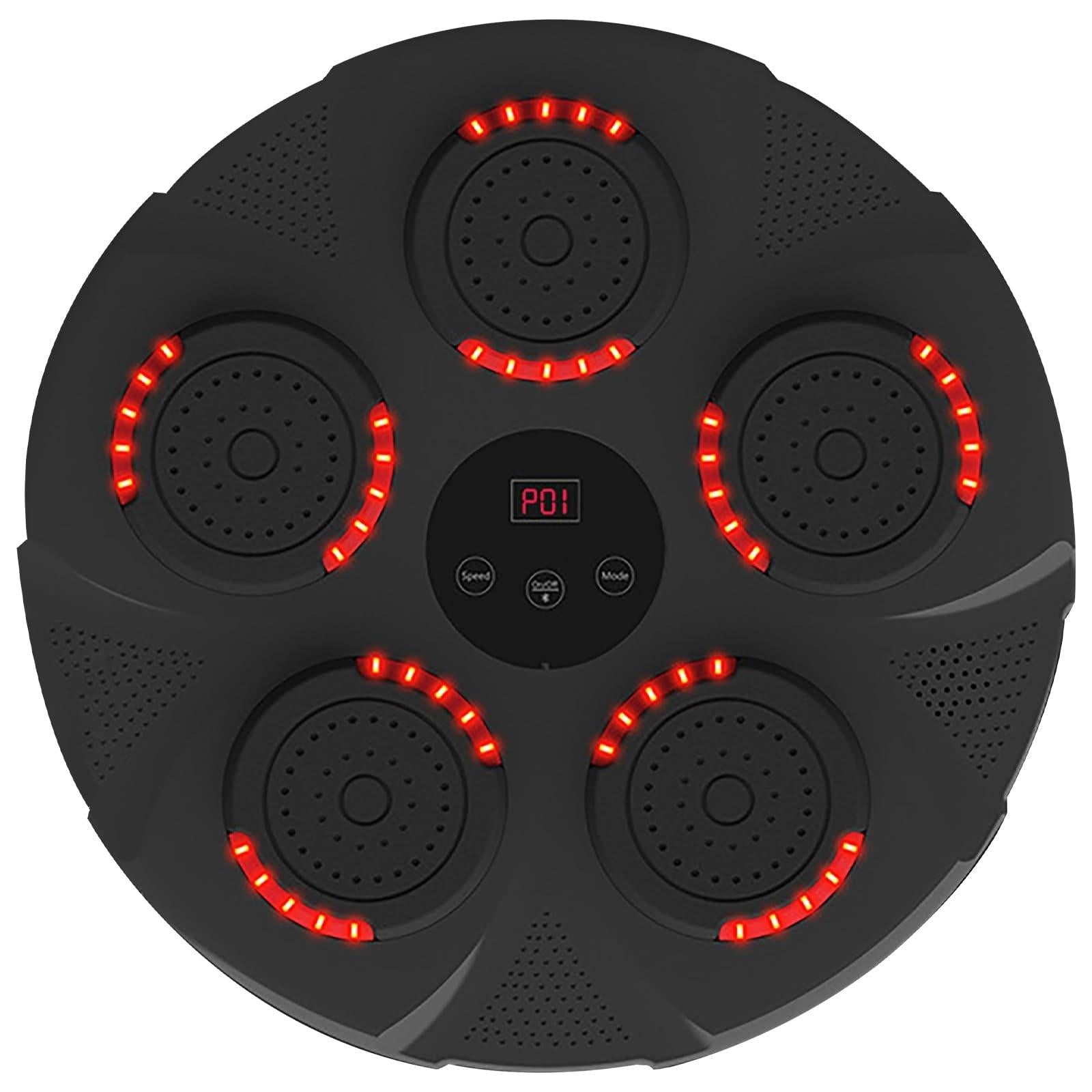 Wall Hanging Bluetooth Music Boxing Trainer - Red / Black-1964932176432730113