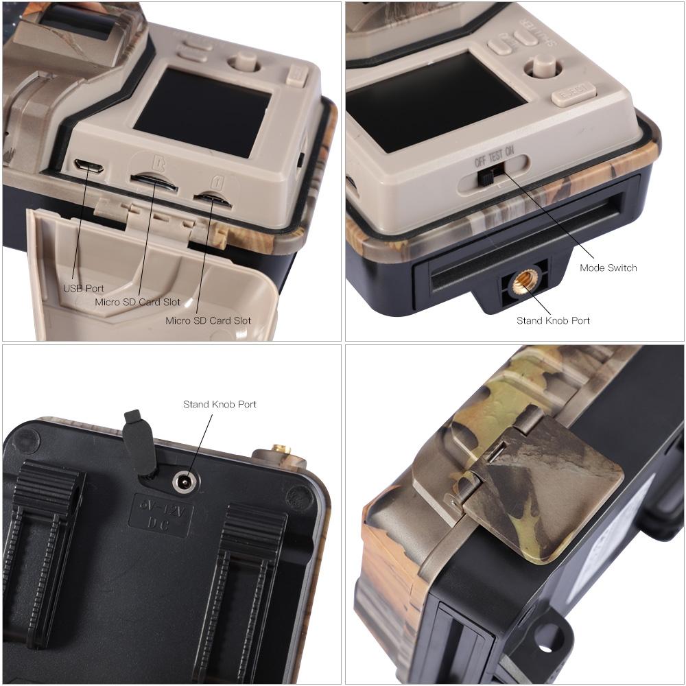 20Mp 2K Wildlife Hunting Trail Camera With Night Vision And 4G Cellular Surveillance-1915198304552095749