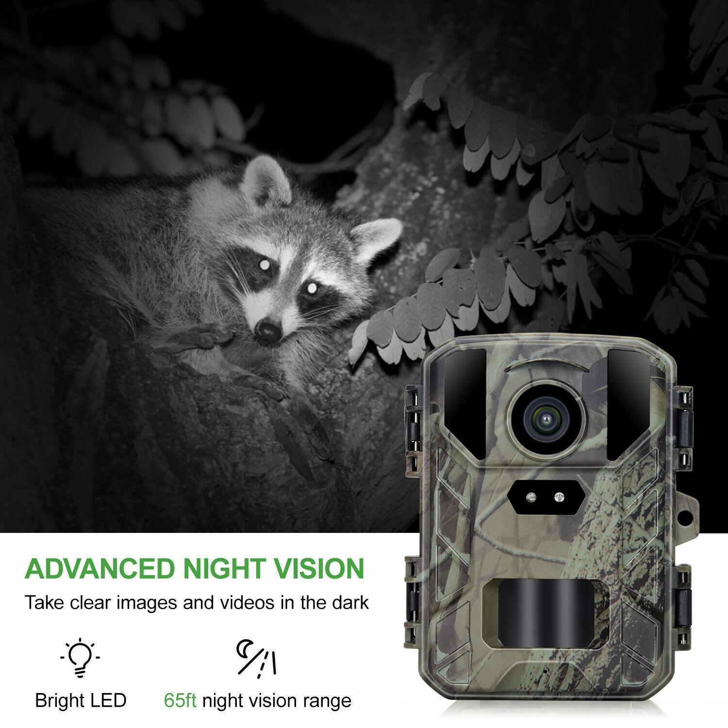 50Mp / 4K Mini Wildlife Hunting Camera With Night Vision-1915198282938847237