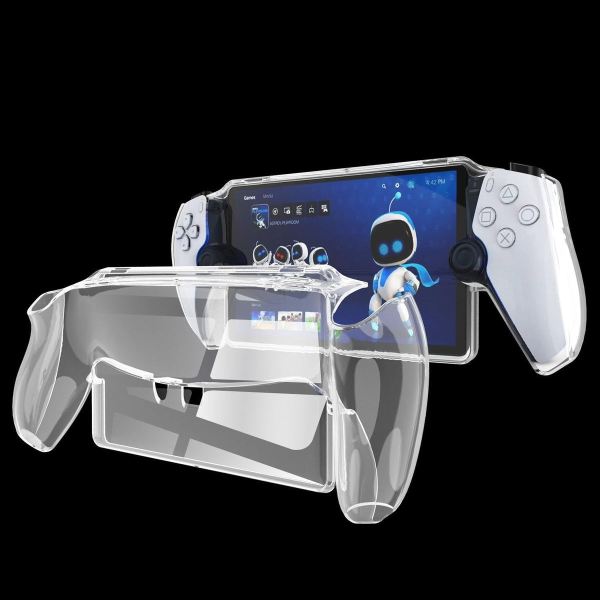 Transparent Tpu Protective Case For Sony Playstation Portal - All-In-One-1964932258280378368