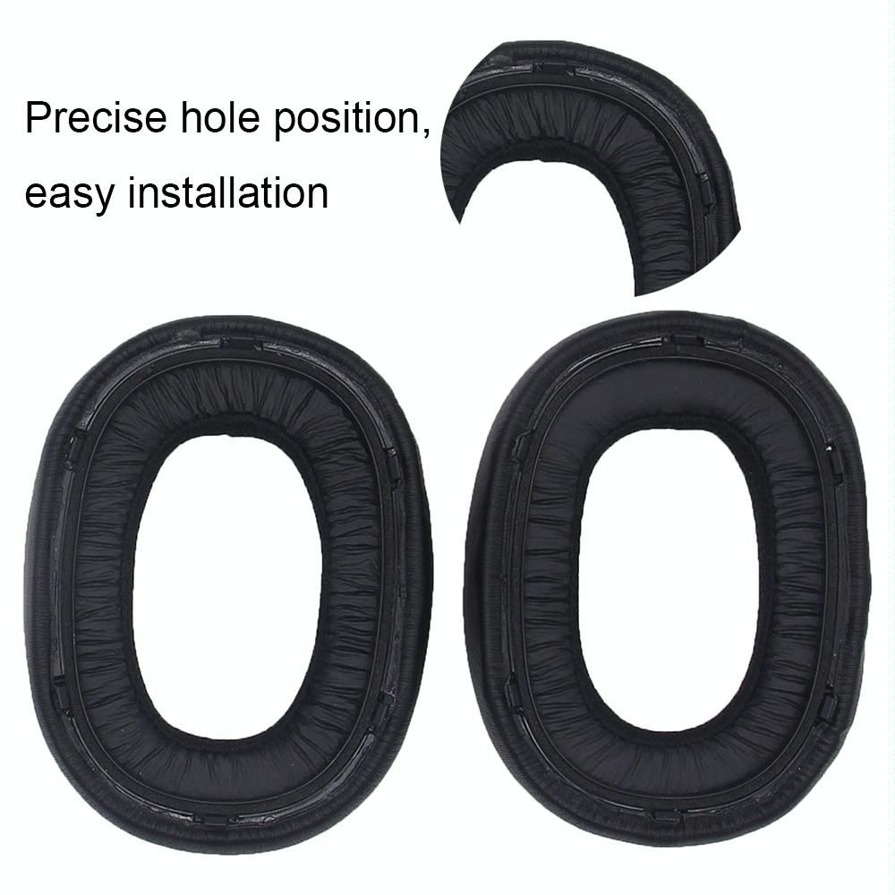 2-Pack Leather Earpads For Akg N700Nc Headphones-1915197738493022210