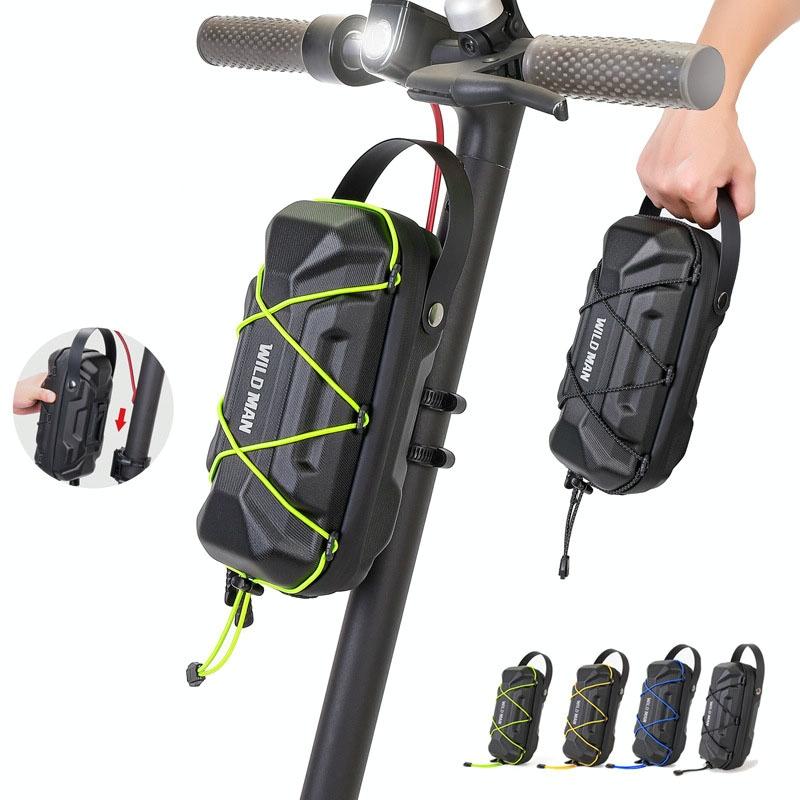 Electric Scooter Bag - Hard Shell Foldable Hanging Black-1964932210301734913