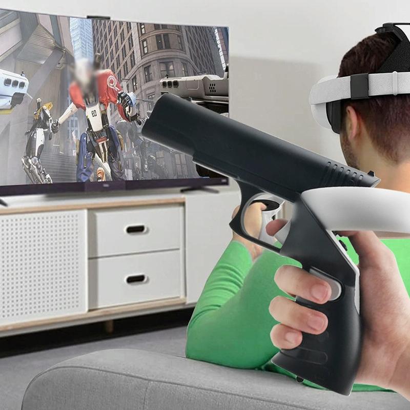 Vr Shooting Game Grip For Meta Quest 2-1922443387248709633