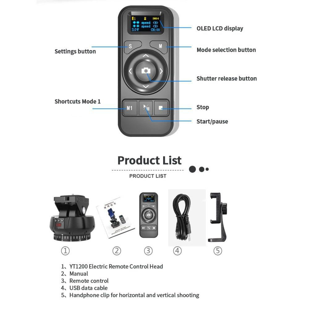 Electric Dual-Shaft Gimbal For Live Control-1915197509400137730