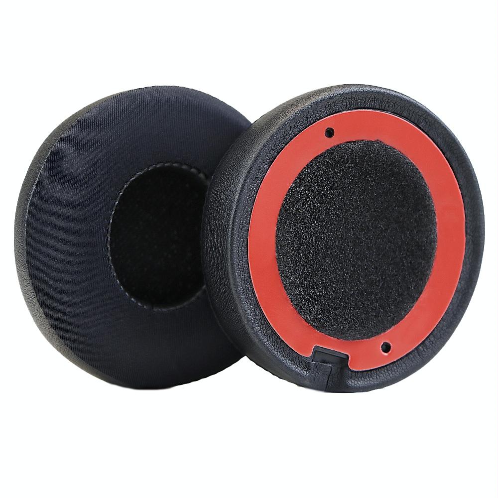 2-Pack Bluetooth Headphone Covers For Beats Solo2 / Solo3 - Black Foam Earmuffs-1915196809156890624