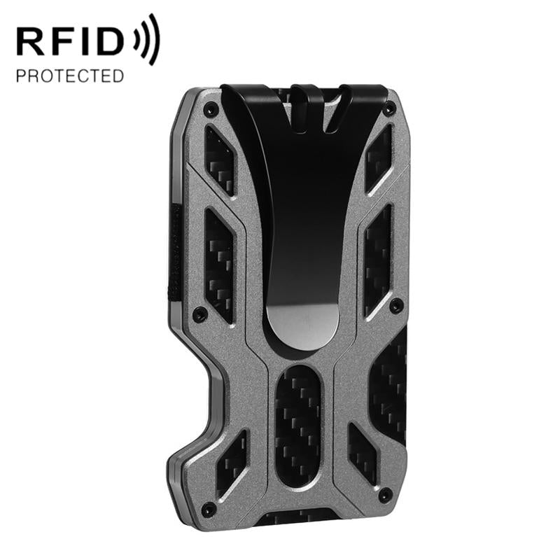 Rfid-Blocking Carbon Fiber Card Holder - Sleek & Secure-1915196884339789831