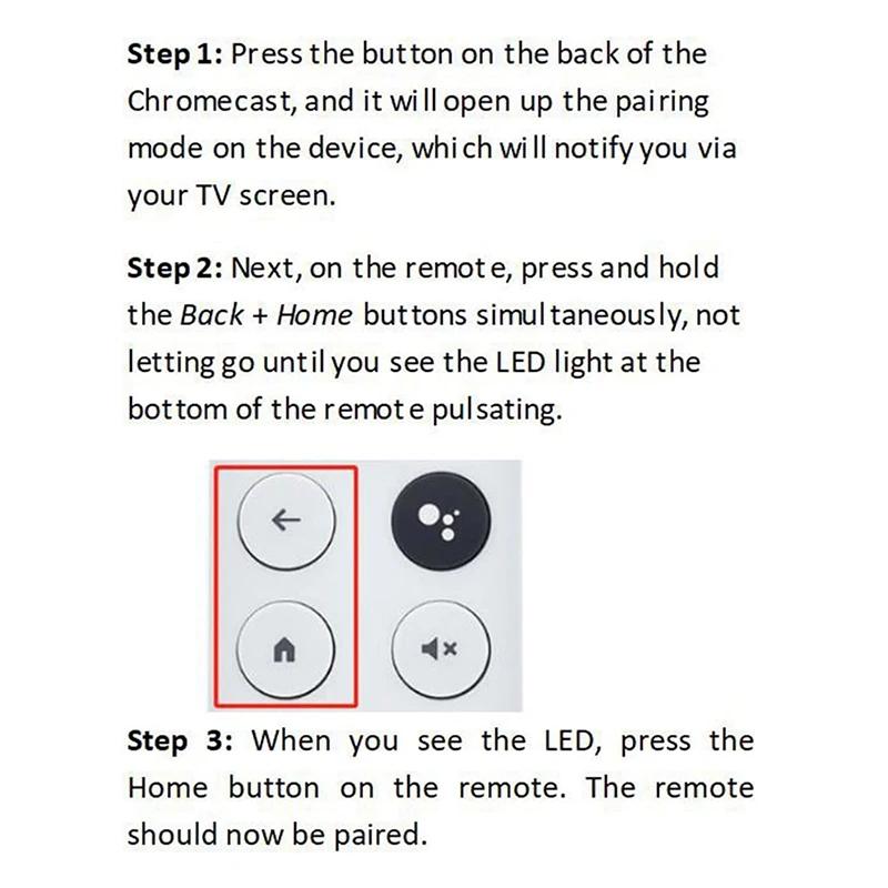 Google Television Set-Top Box With Bluetooth Voice Remote - White-1915196873979858948