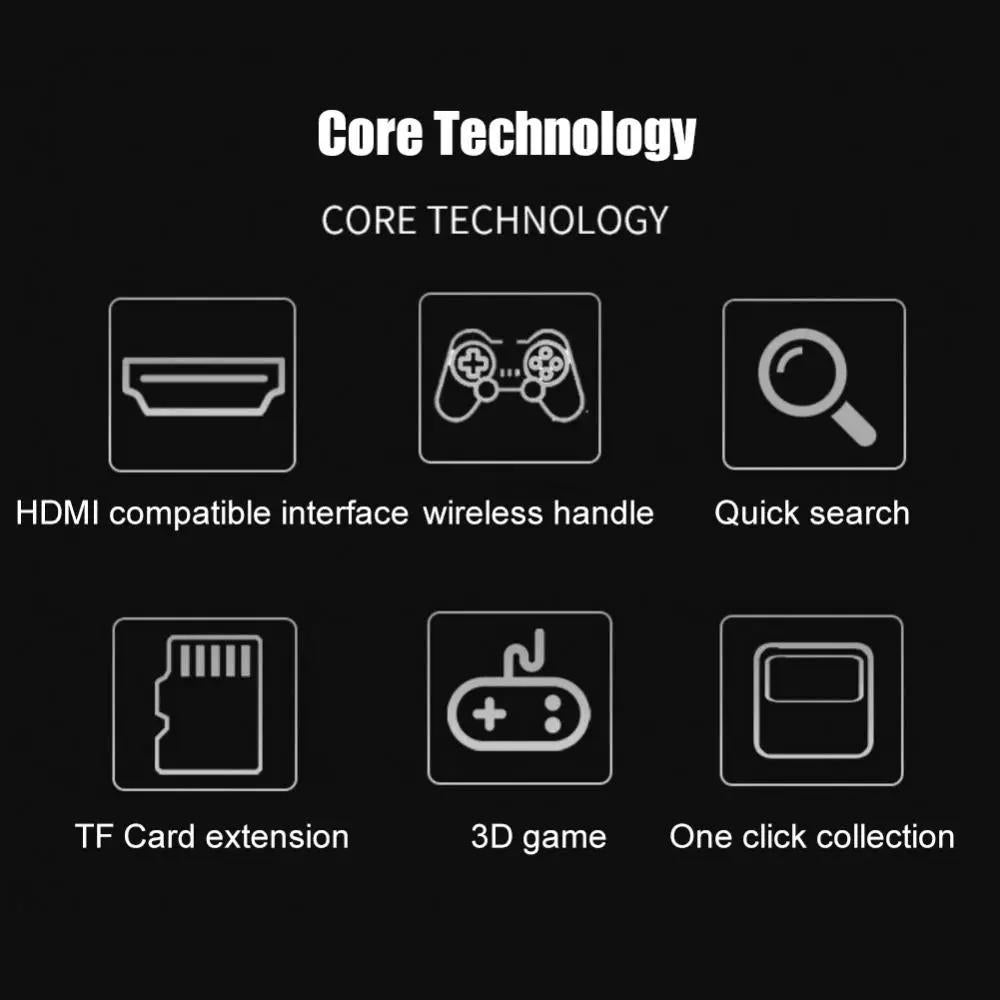 Wireless Dual System 4K Game Console - 128G Storage-1943465057392398341