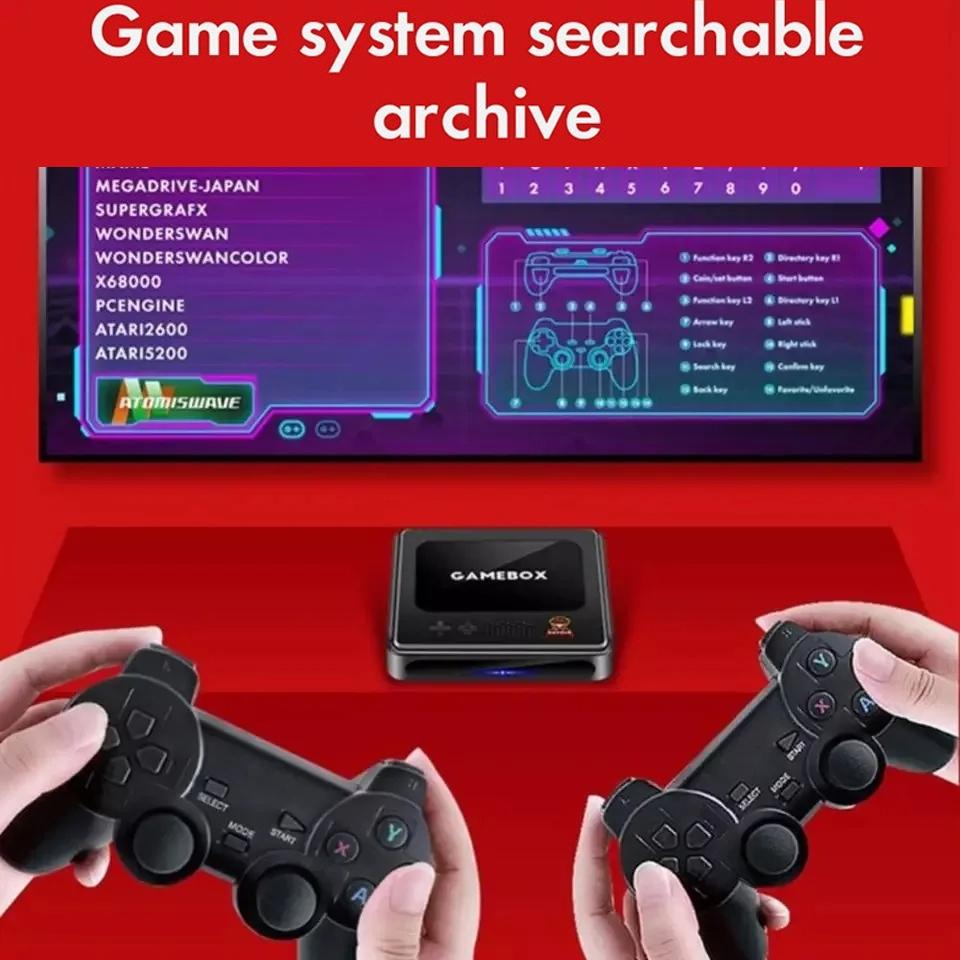 Wireless Dual System 4K Game Console - 128G Storage-1943465057392398344
