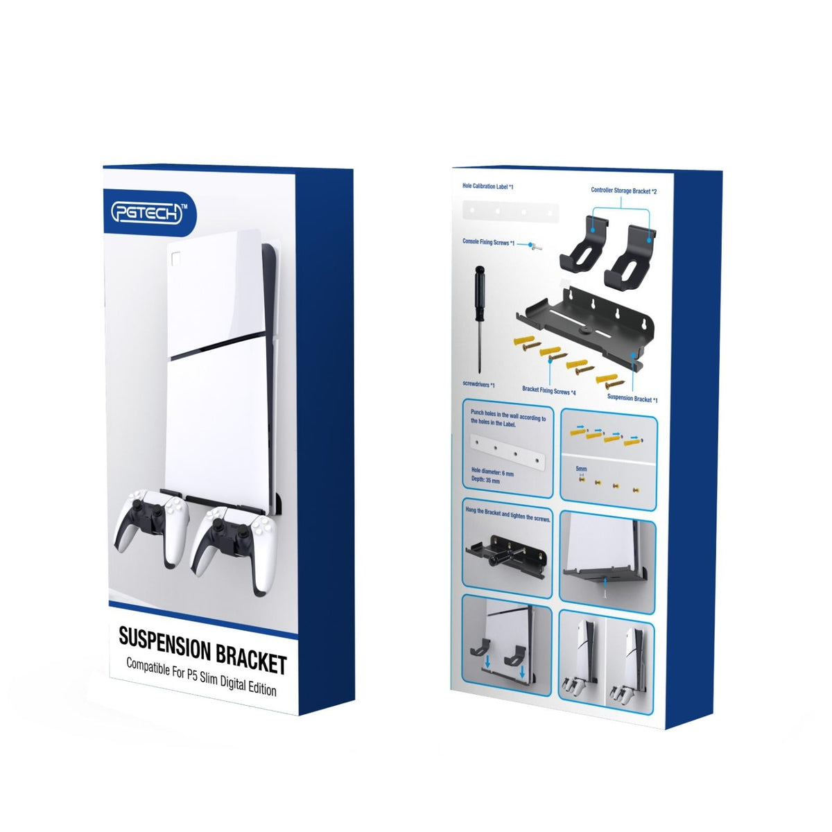 Wall-Mounted Storage Rack For Ps5 Slim Host And Accessories-1915197484163010562