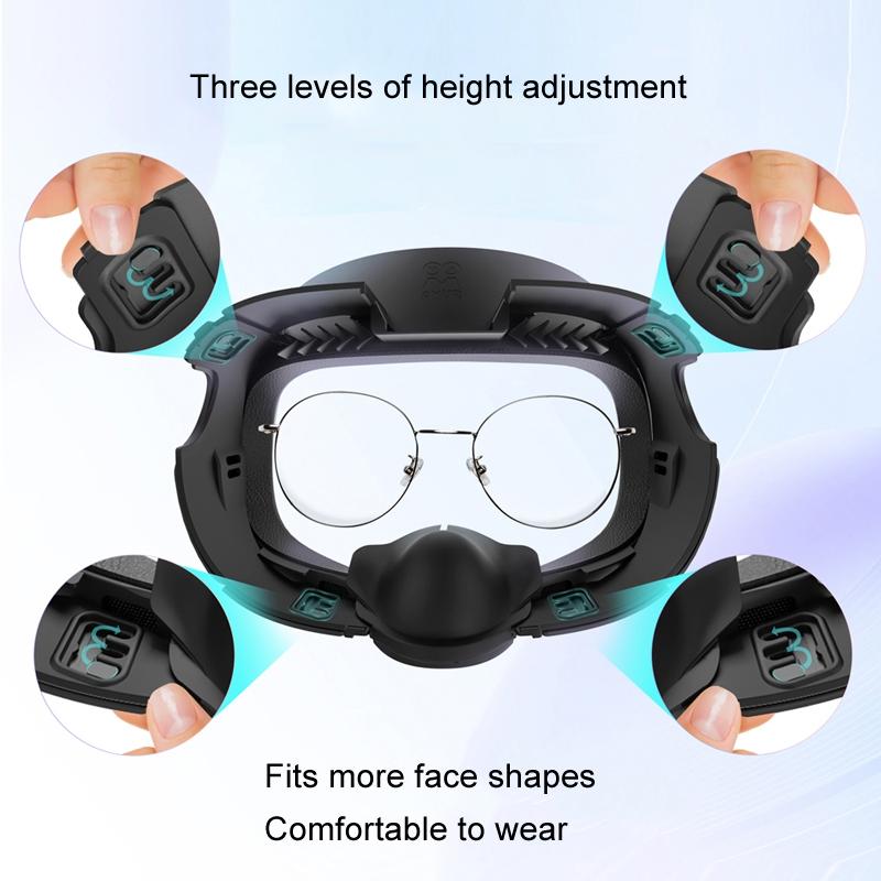 Meta Quest3 Ice Silk Mask - Breathable Leather Material-1922443393993150472