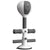 Adjustable 2-In-1 Sit-Up Boxing Ball Stand With Punching Bag - Gray / White-1915196823815983104