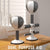 Adjustable 2-In-1 Sit-Up Boxing Ball Stand With Punching Bag - Gray / White-1915196823815983105