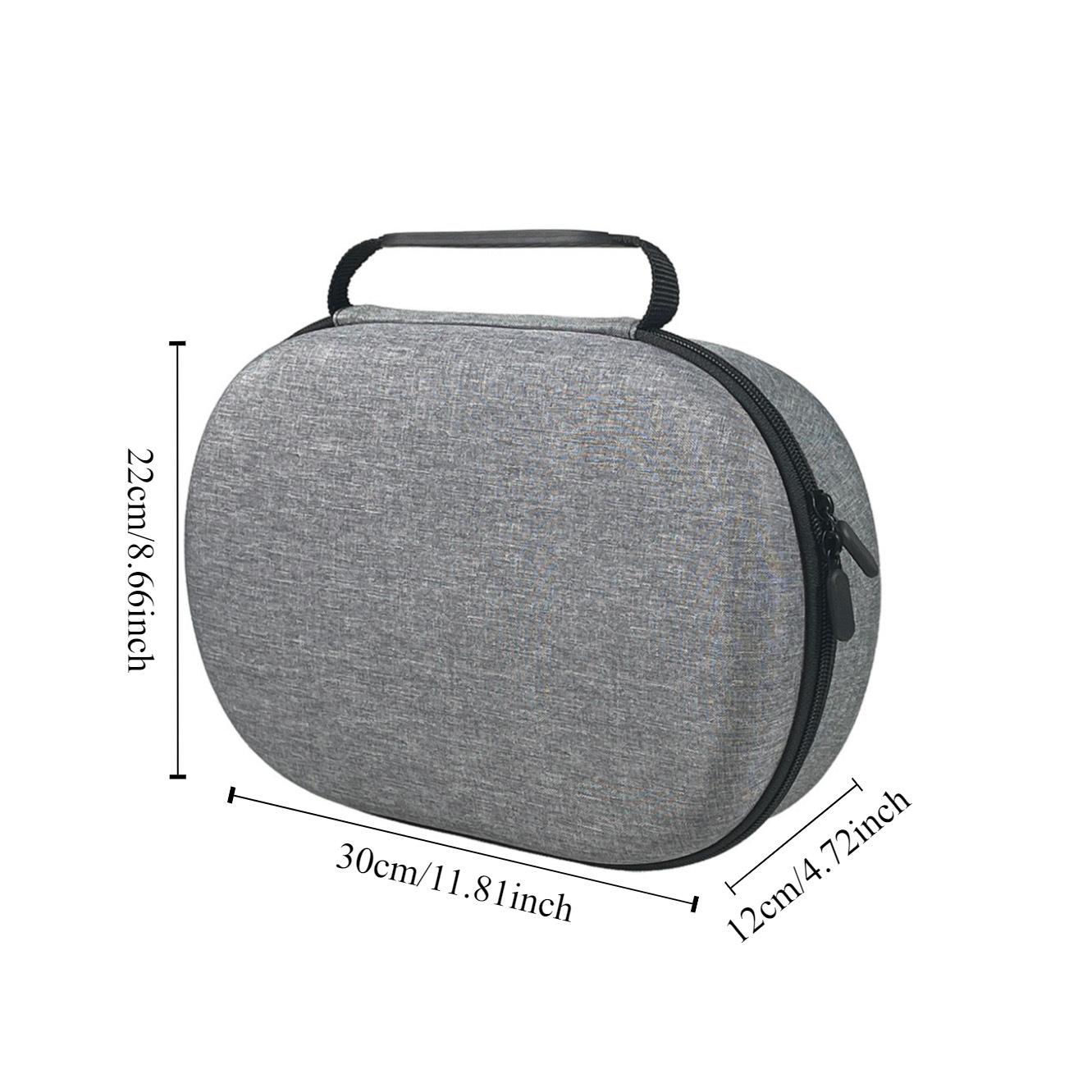 Gray Portable Vr Headset Storage Case For Apple Vision Pro-1915196919878127617