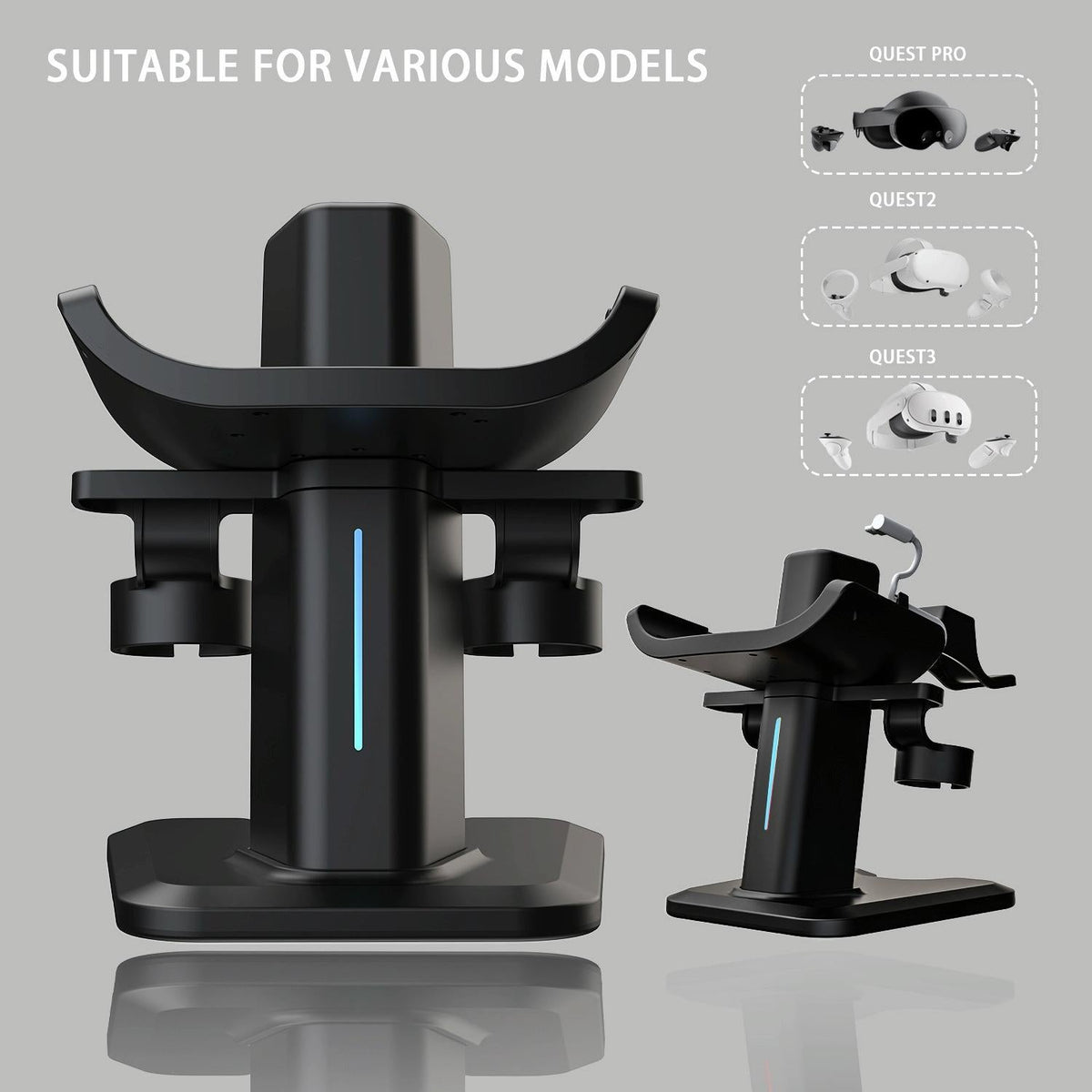Charging Stand For Oculus Quest 3 - Rgb-1922443430382931970