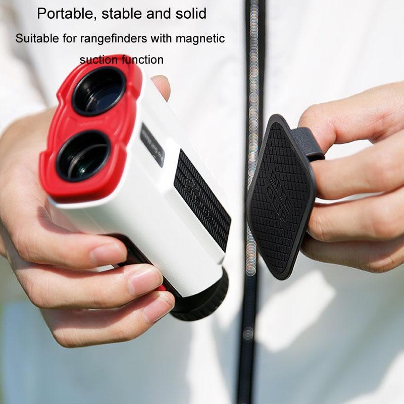 Lightweight Golf Rangefinder With Magnetic Buckle And Belt Clip - Black-1915197129698185220