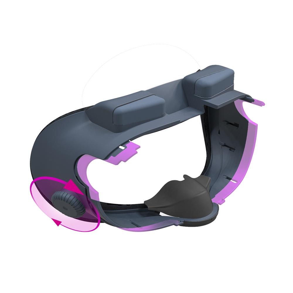 Soft Adjustable Vr Eye Mask Set For Meta Quest 3-1915197729559154690