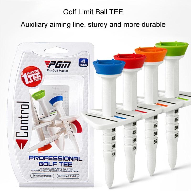 Adjustable Golf Tee Set - 4Pcs / Box - 77Mm Length - Aiming Assist-1915198302429777924