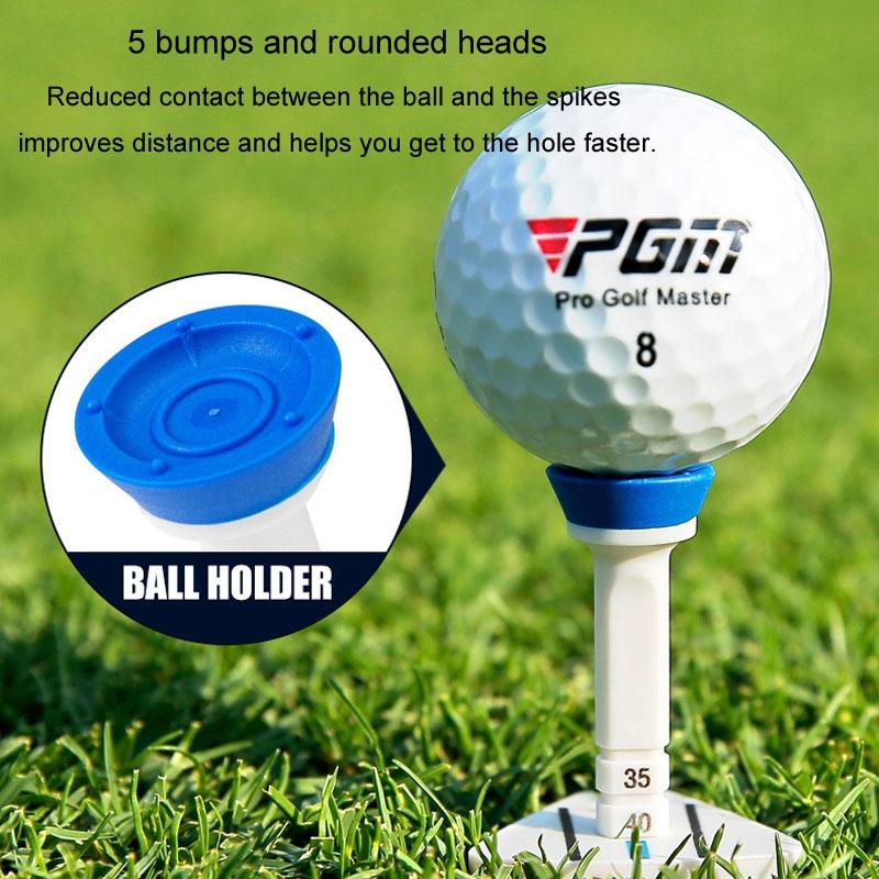 Adjustable Golf Tee Set - 4Pcs / Box - 77Mm Length - Aiming Assist-1915198302429777928