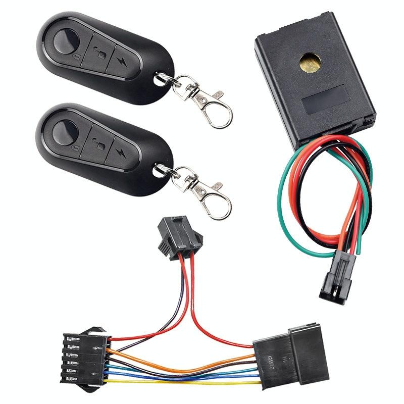Universal Electric Scooter &amp; Bicycle Anti-Theft Alarm + Remote - 36-72V-1964932287866998785