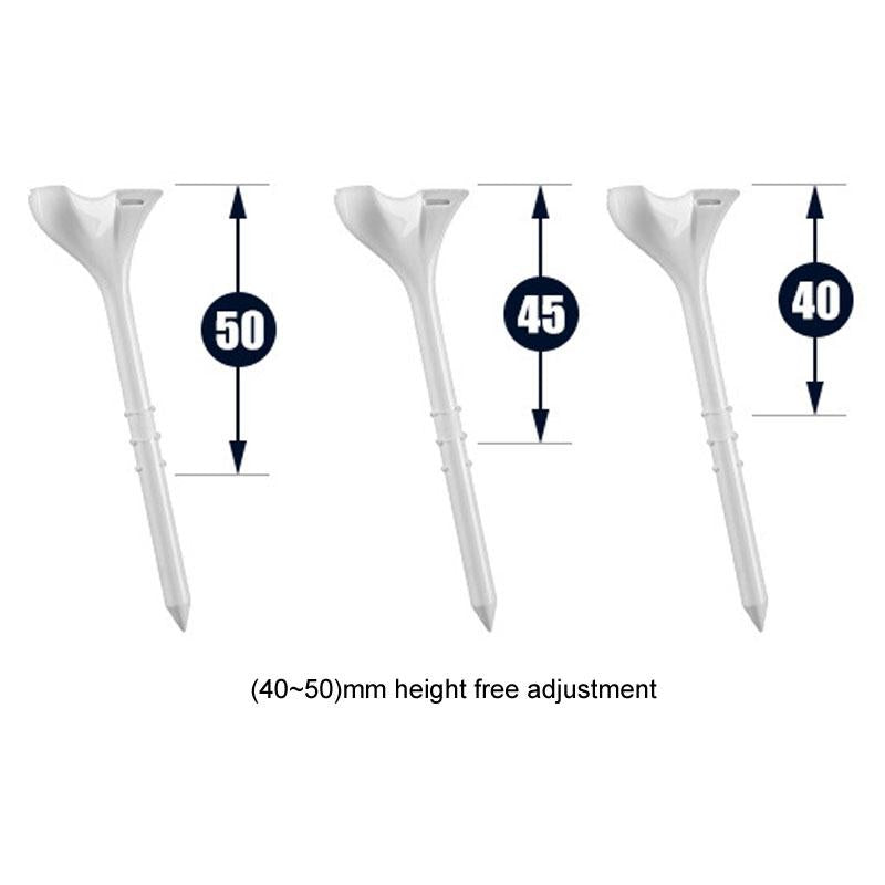 20-Pack Golf Ball Tees With 10-Degree Angled Spike-1915197518082347009