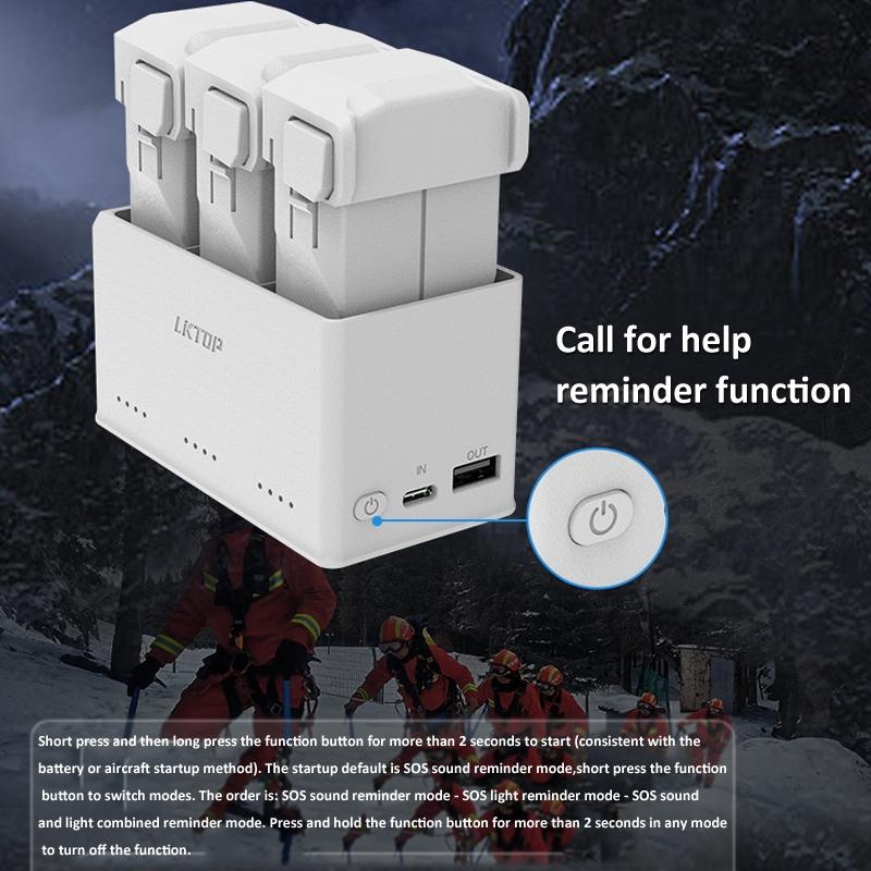 Two Way Charging Hub For Dji Mini 4 Pro/Mini 3 Pro Drone-1964932249115824133