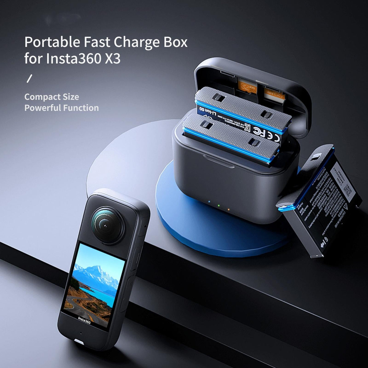 Rapid Charge Battery Box For Amagisn - Compact Size-1915197581781241857